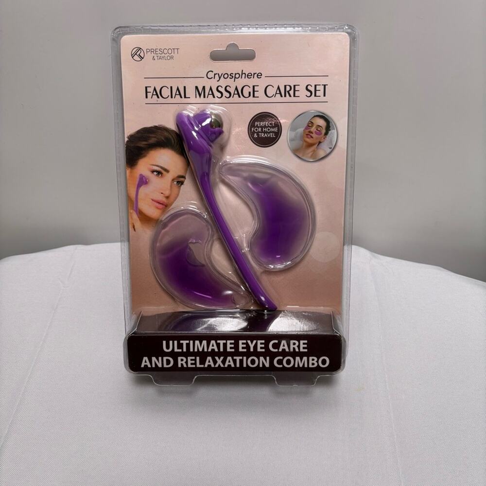 Purple Facial Massage Care Set